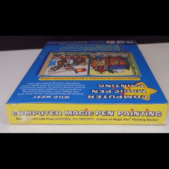 Lee Publications COMPUTER MAGIC PEN PAINTING (THE WILD WEST) - Picture 3 of 4